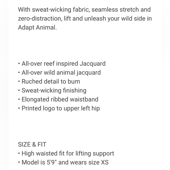 Gymshark Adapt Seamless Leggings - Picture 4 of 6